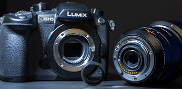 Camera system representing Mosaic's historical removable optical filter products